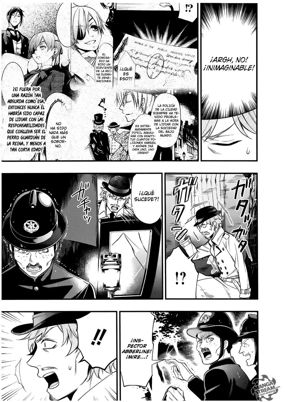 Black Butler capítulo 145, página 16