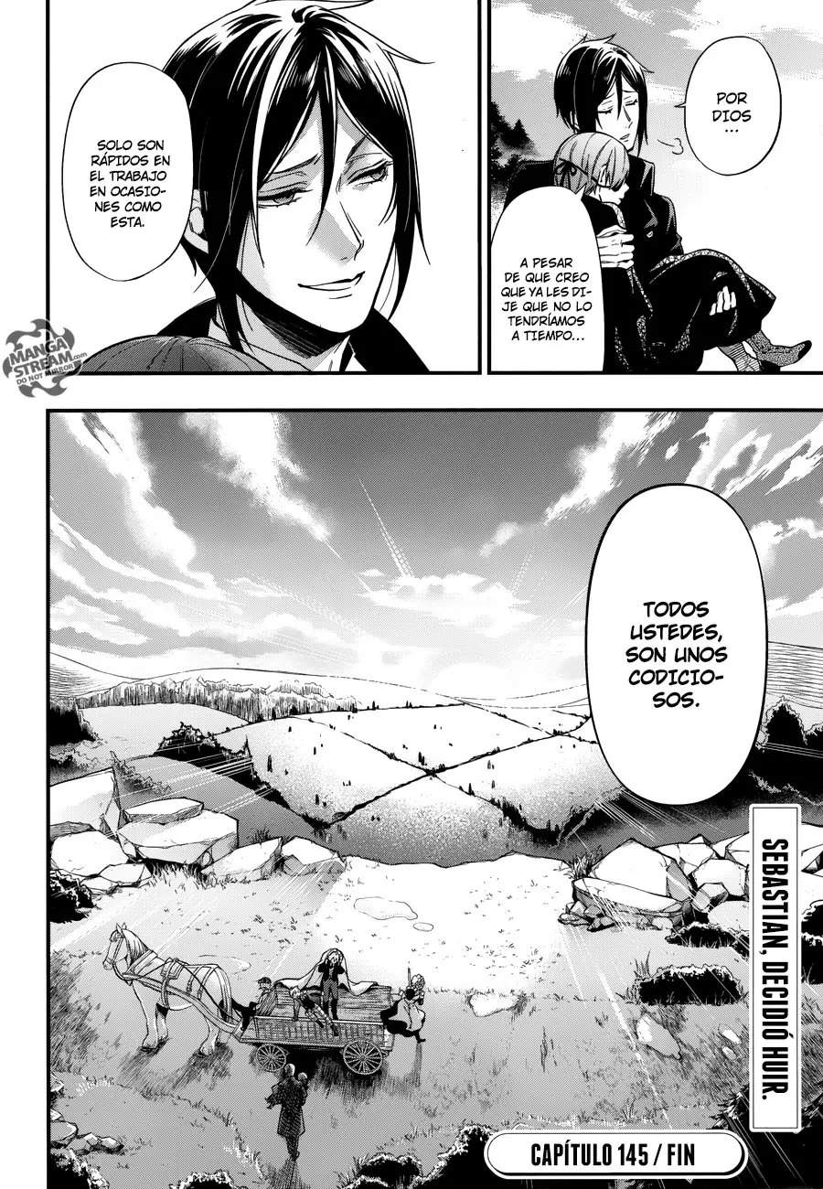 Black Butler capítulo 145, página 22