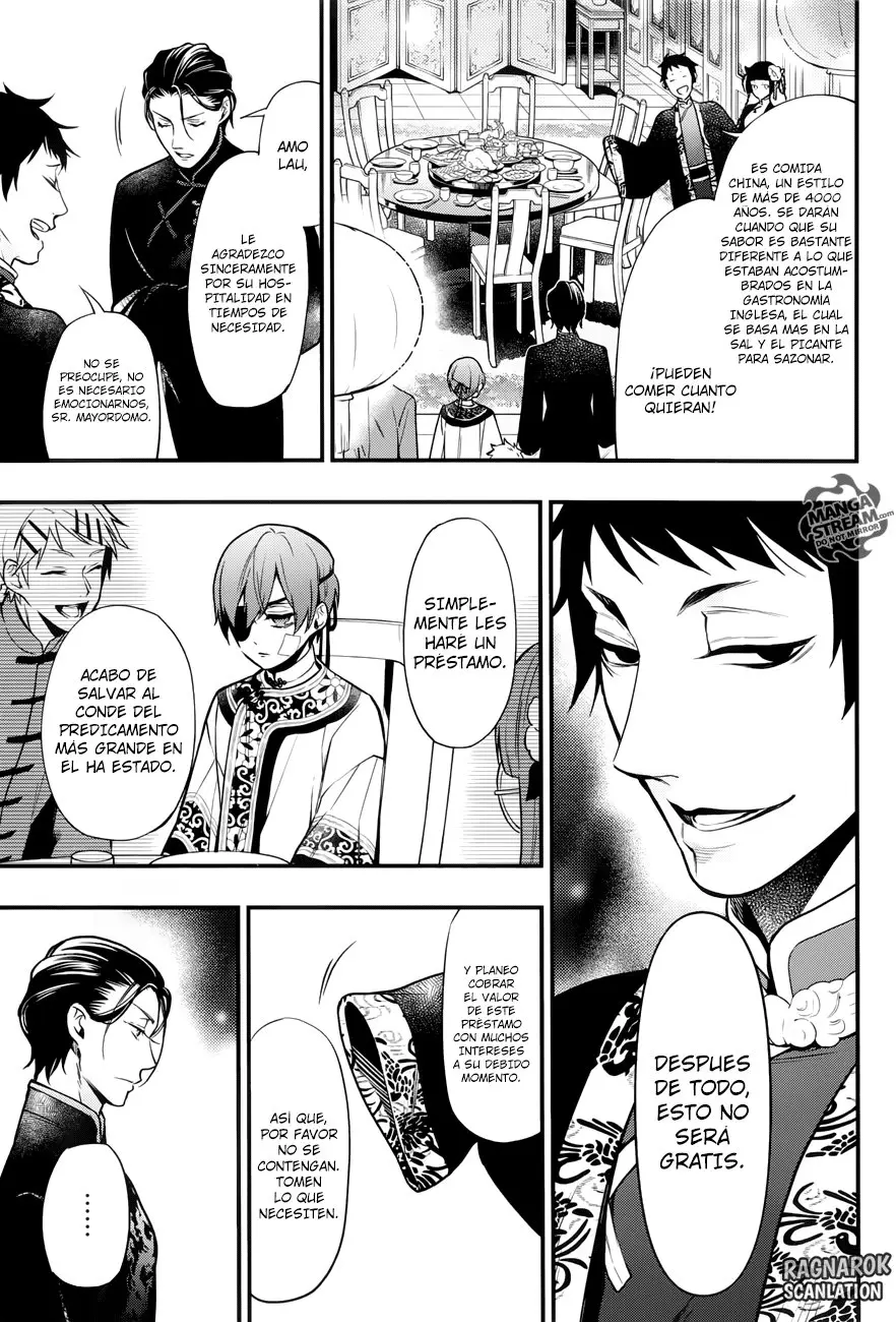 Black Butler capítulo 147, página 16