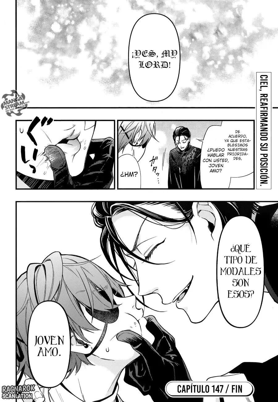 Black Butler capítulo 147, página 29