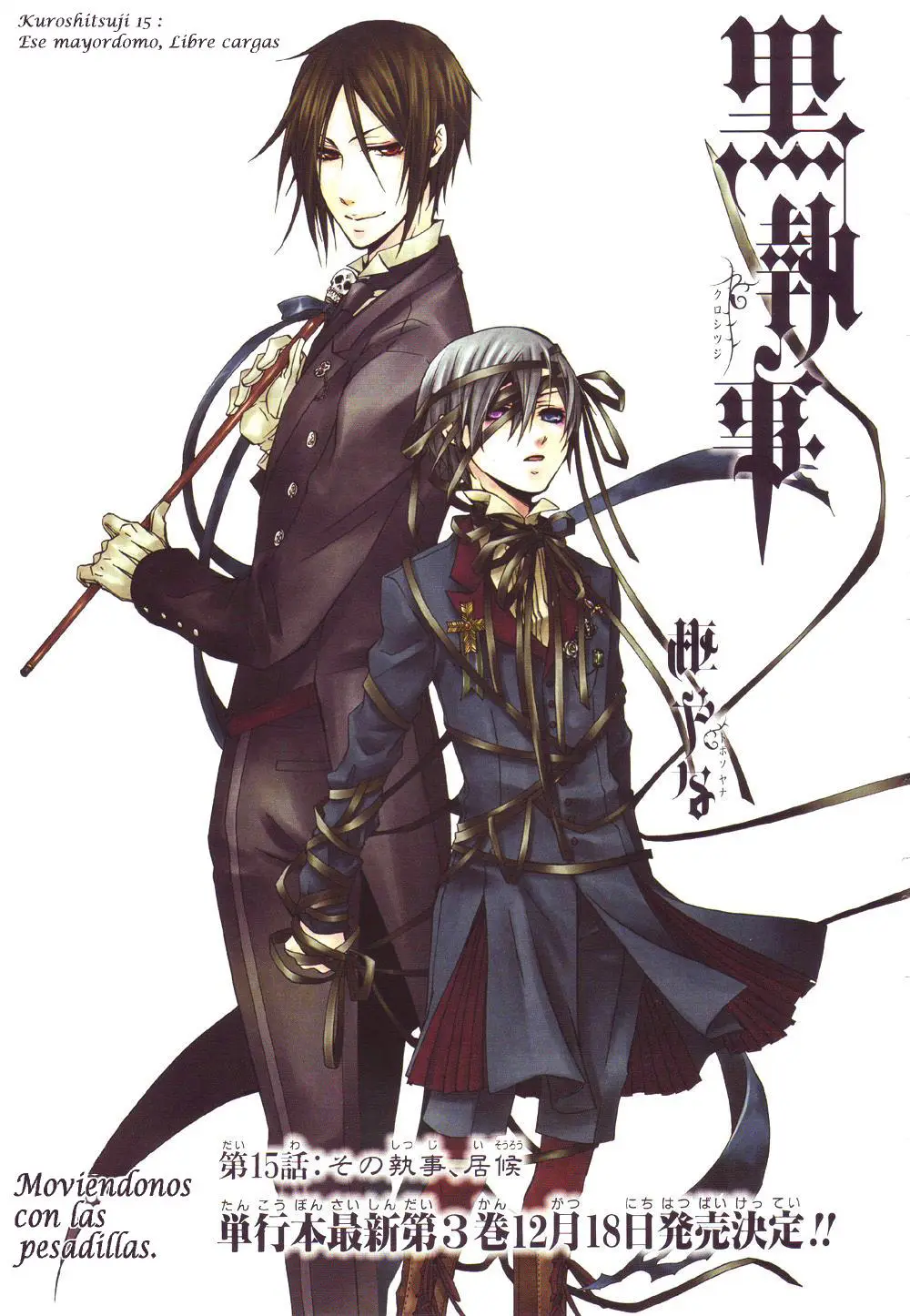 Black Butler capítulo 15, página 5