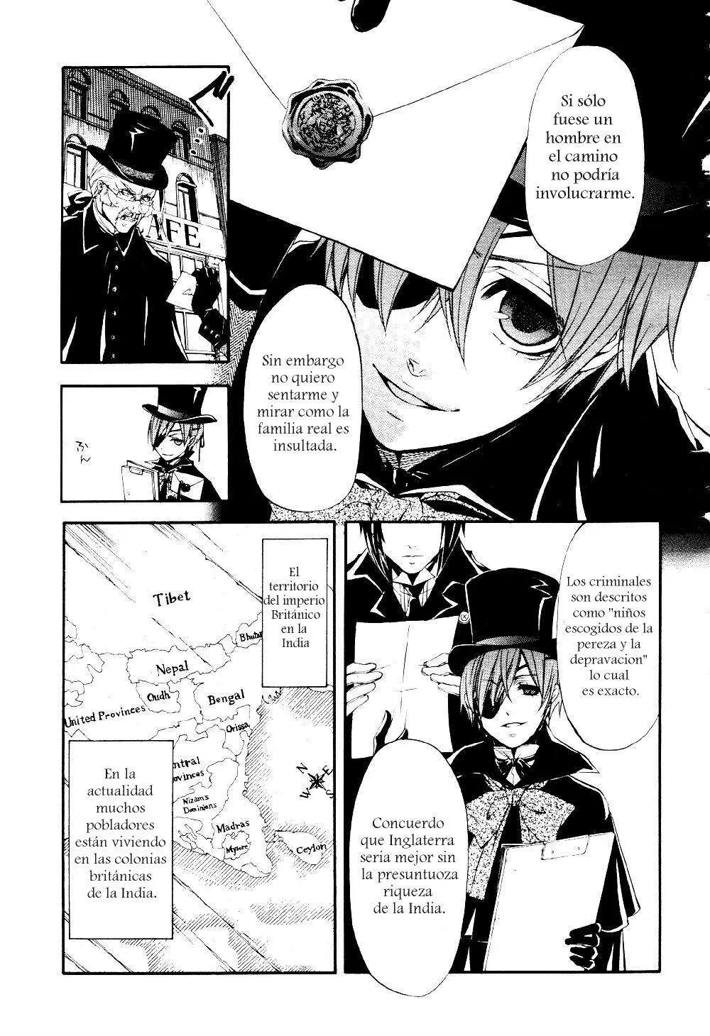 Black Butler capítulo 15, página 10