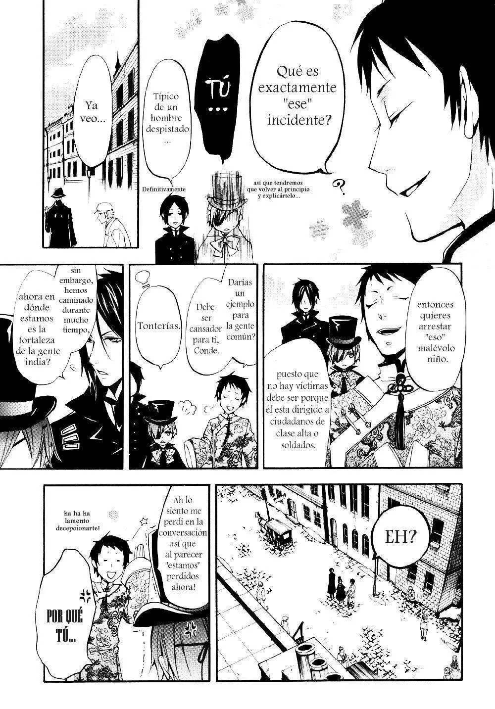 Black Butler capítulo 15, página 20