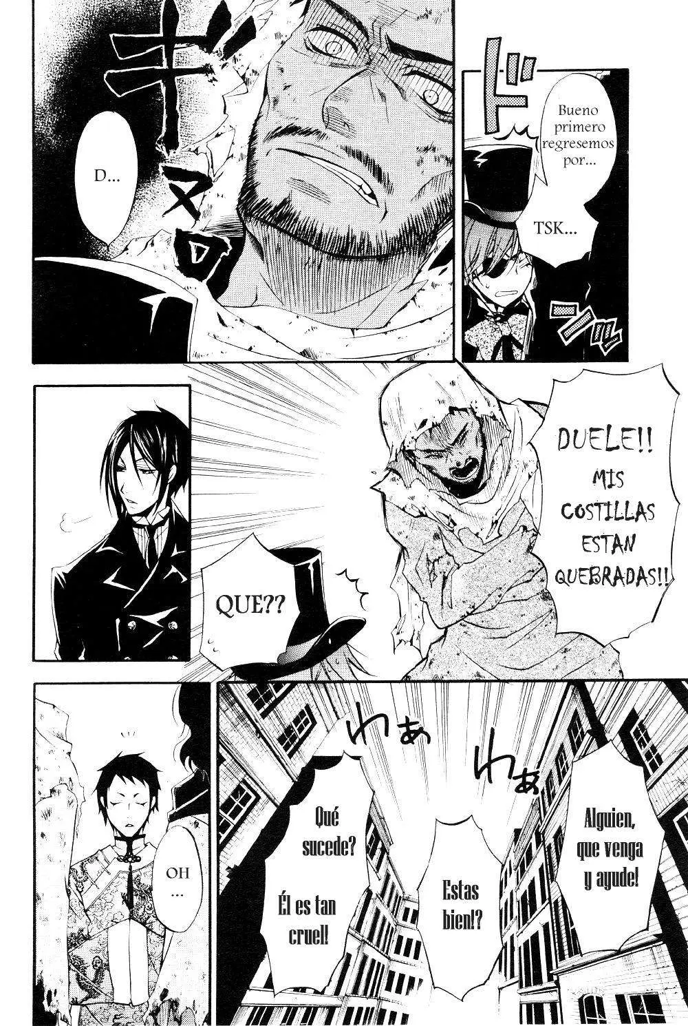 Black Butler capítulo 15, página 21