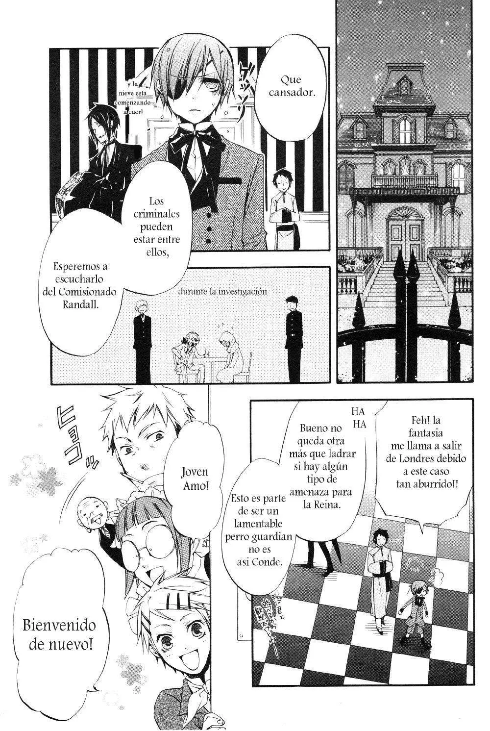 Black Butler capítulo 15, página 36