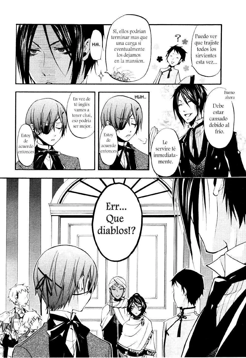 Black Butler capítulo 15, página 37