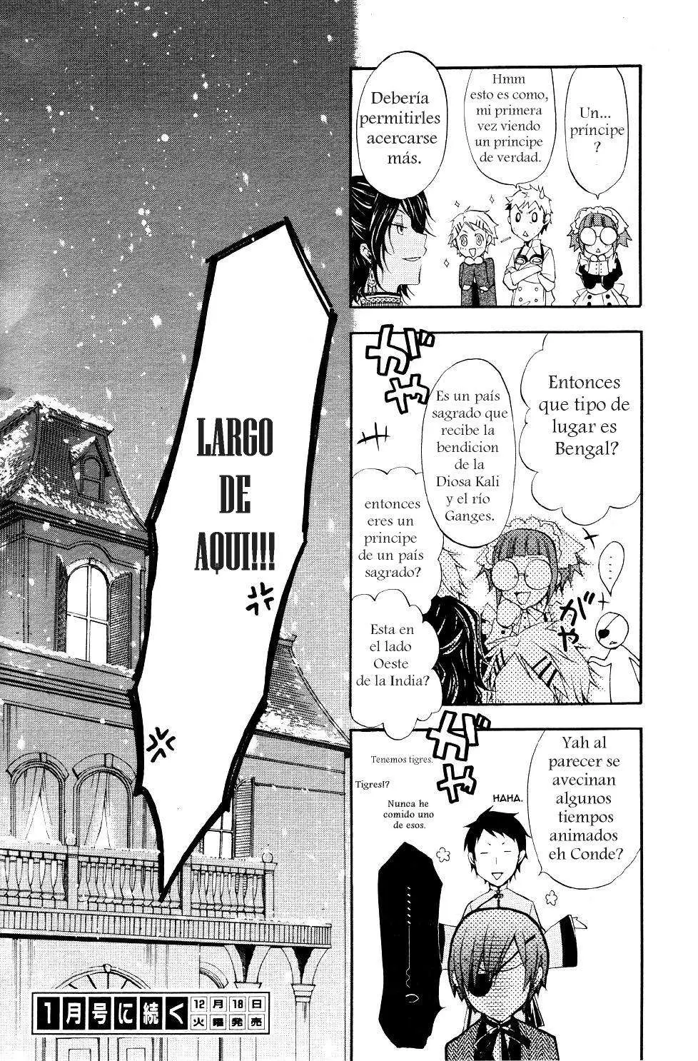 Black Butler capítulo 15, página 41