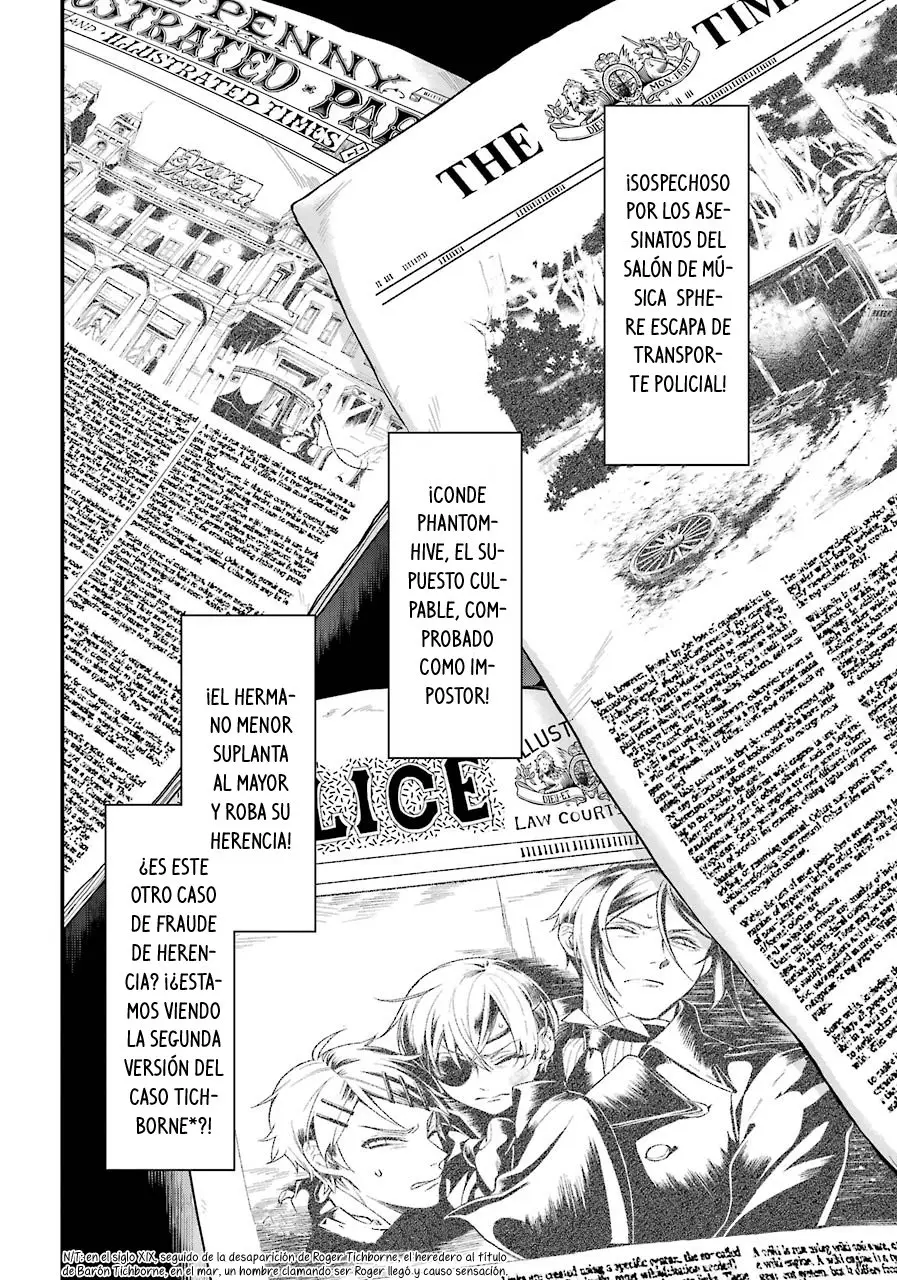 Black Butler capítulo 150, página 9