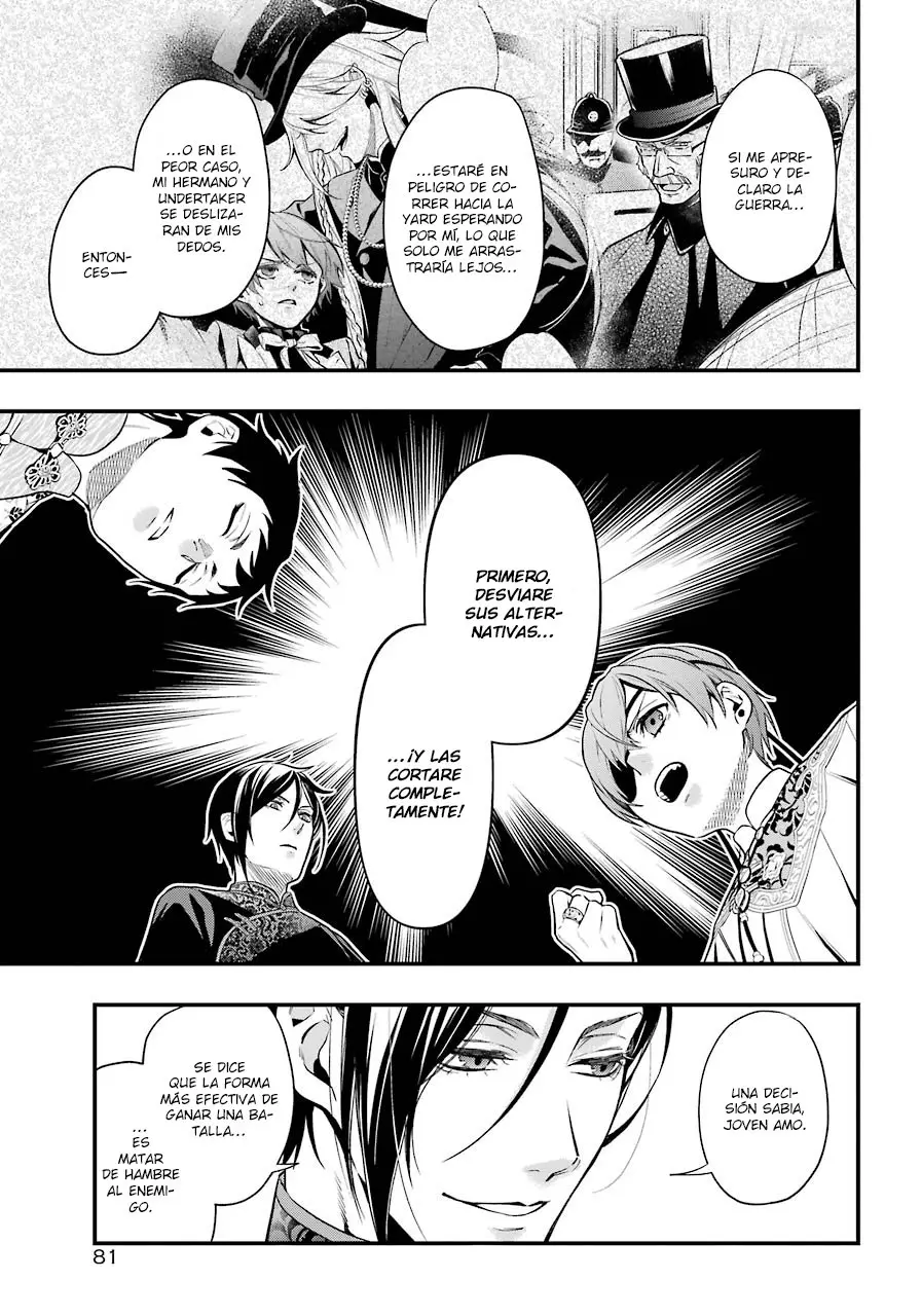 Black Butler capítulo 150, página 14