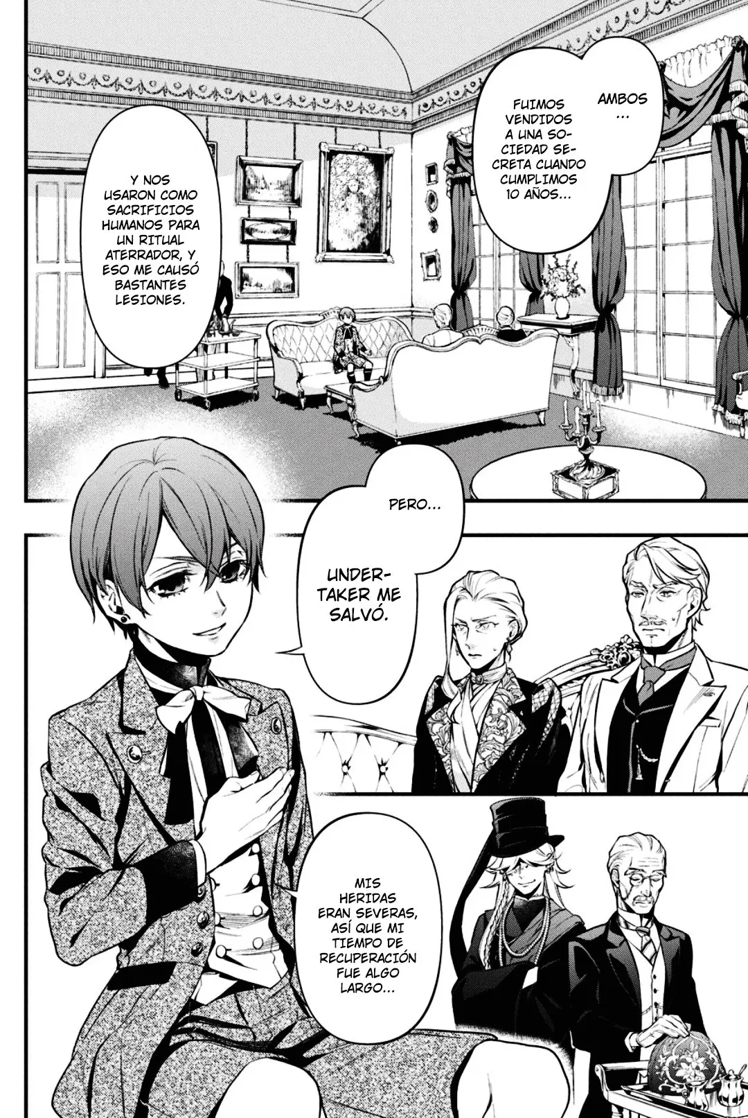 Black Butler capítulo 151, página 3
