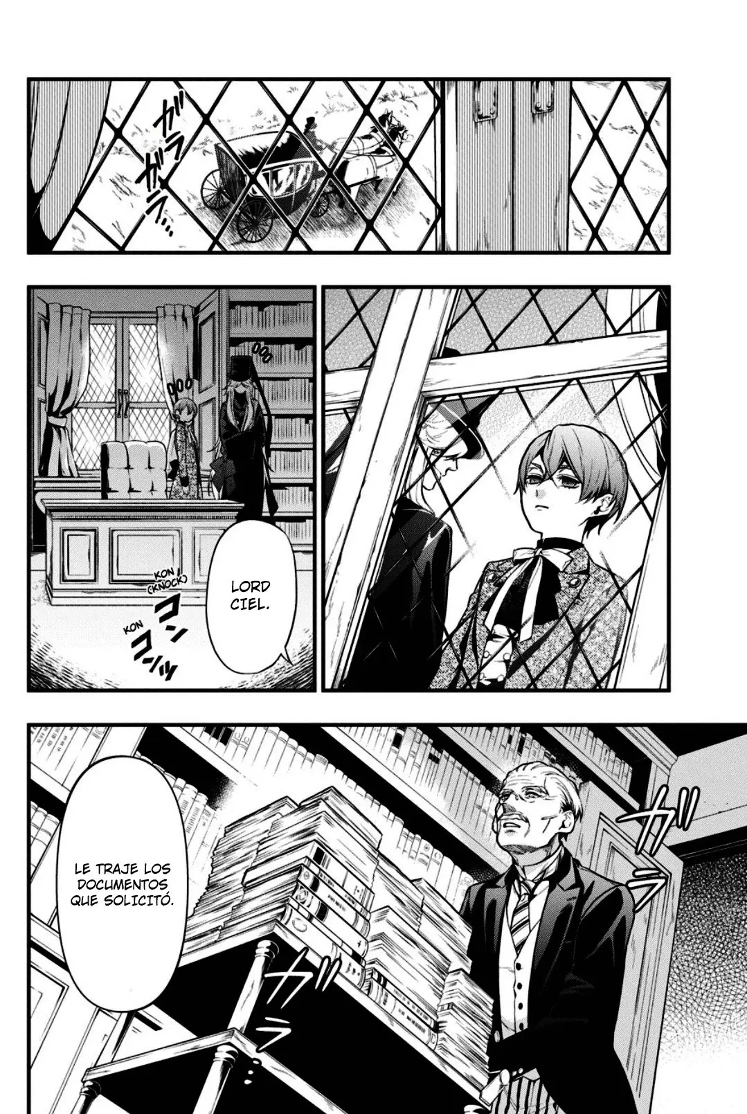 Black Butler capítulo 151, página 9