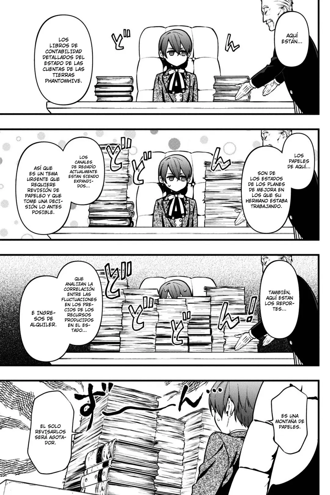 Black Butler capítulo 151, página 10