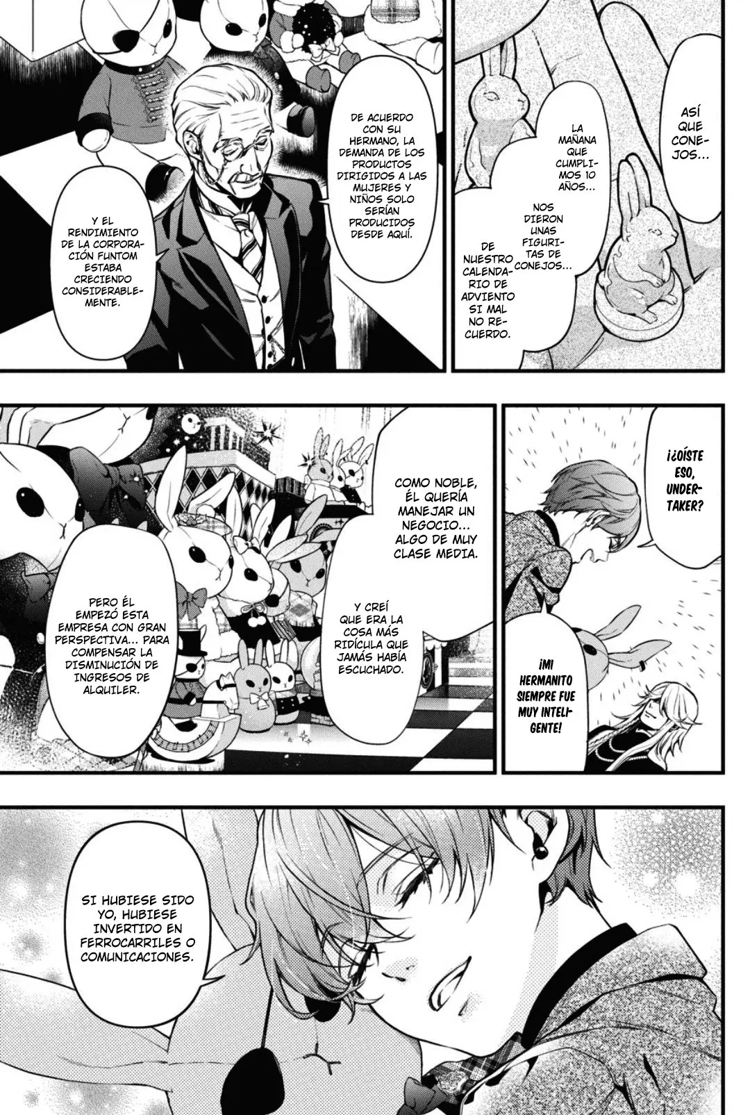 Black Butler capítulo 151, página 19
