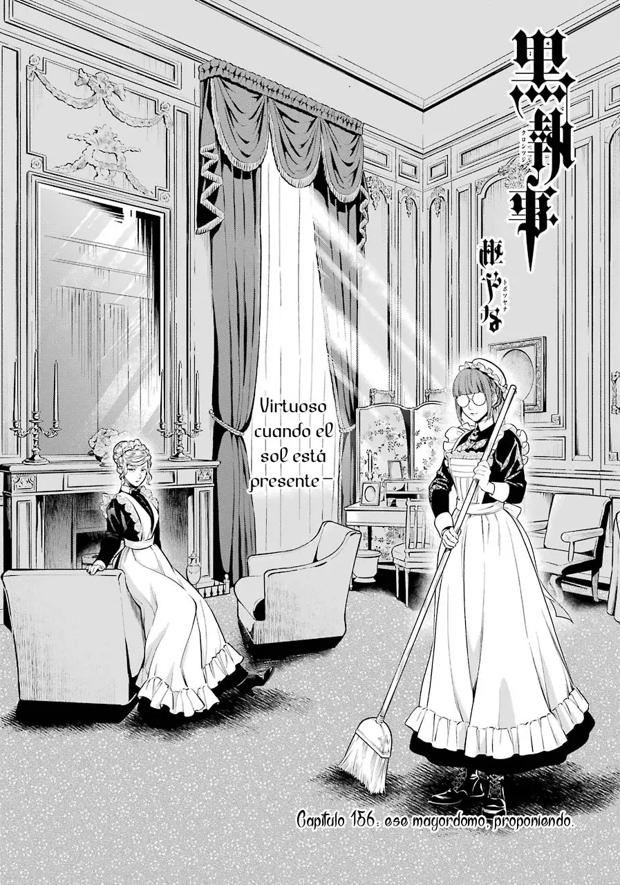 Black Butler capítulo 156, página 3
