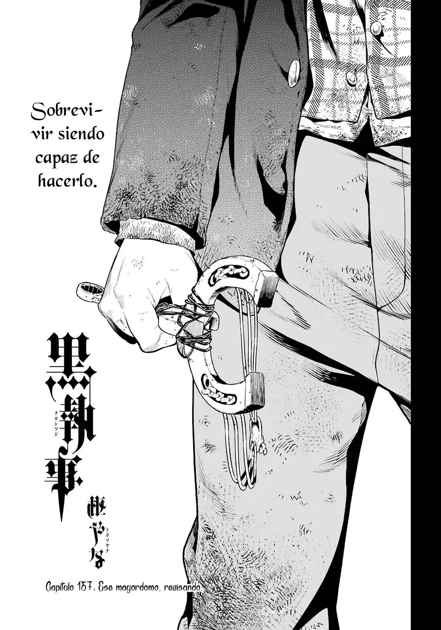 Black Butler capítulo 157, página 3