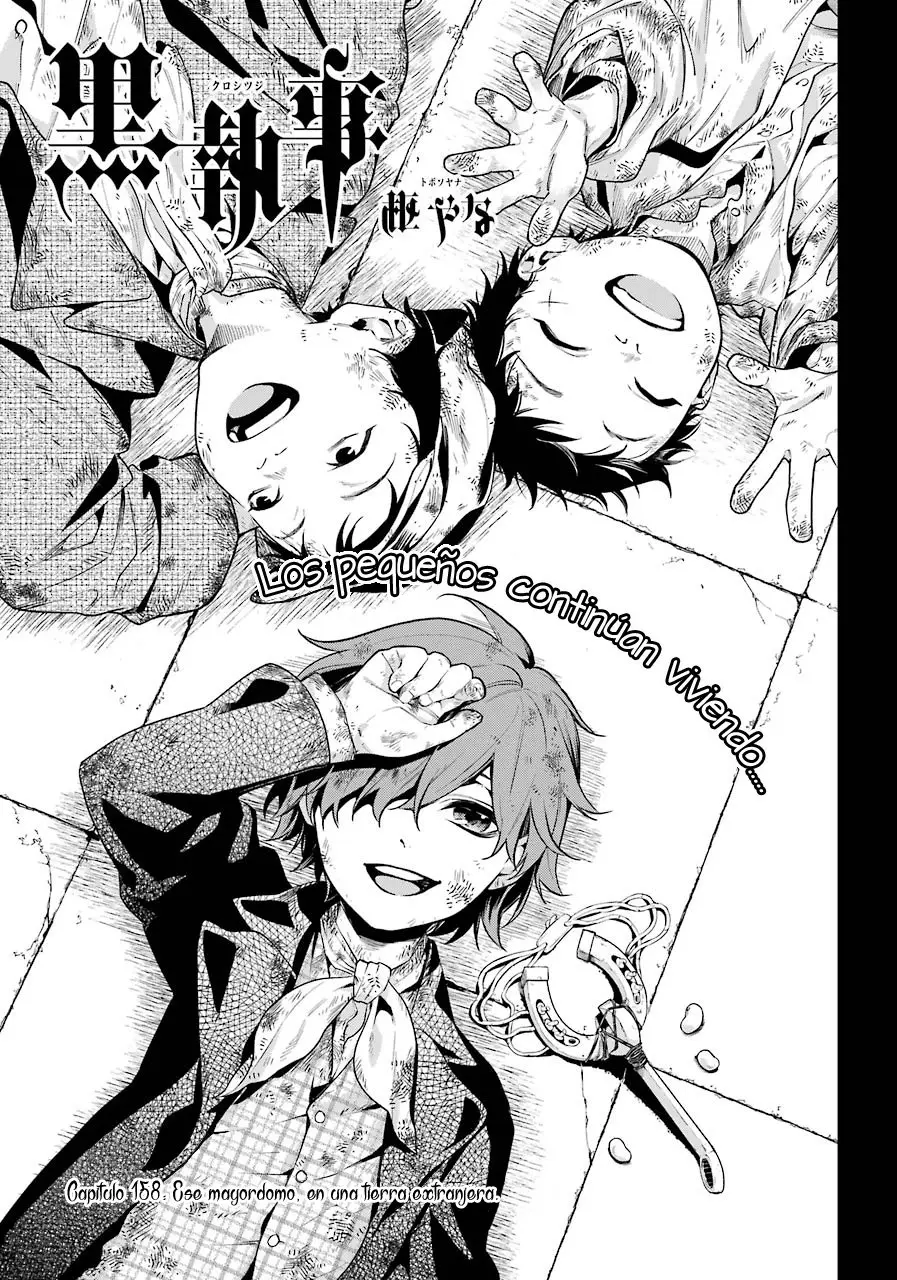 Black Butler capítulo 158, página 3