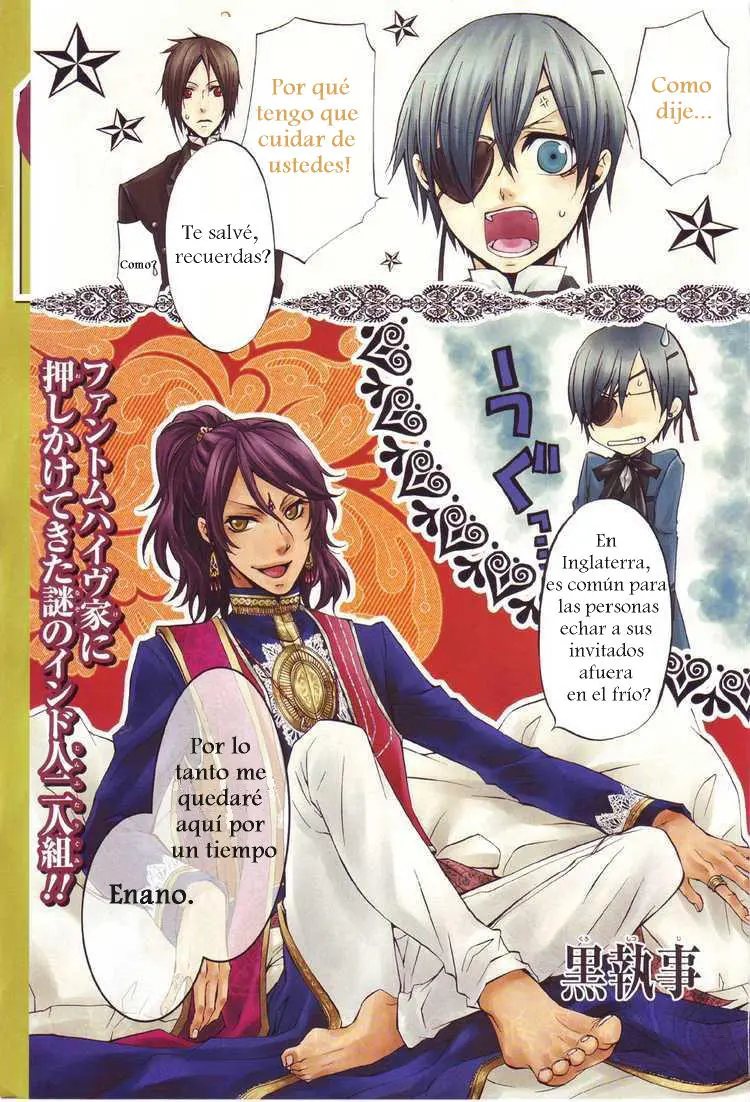 Black Butler capítulo 16, página 4