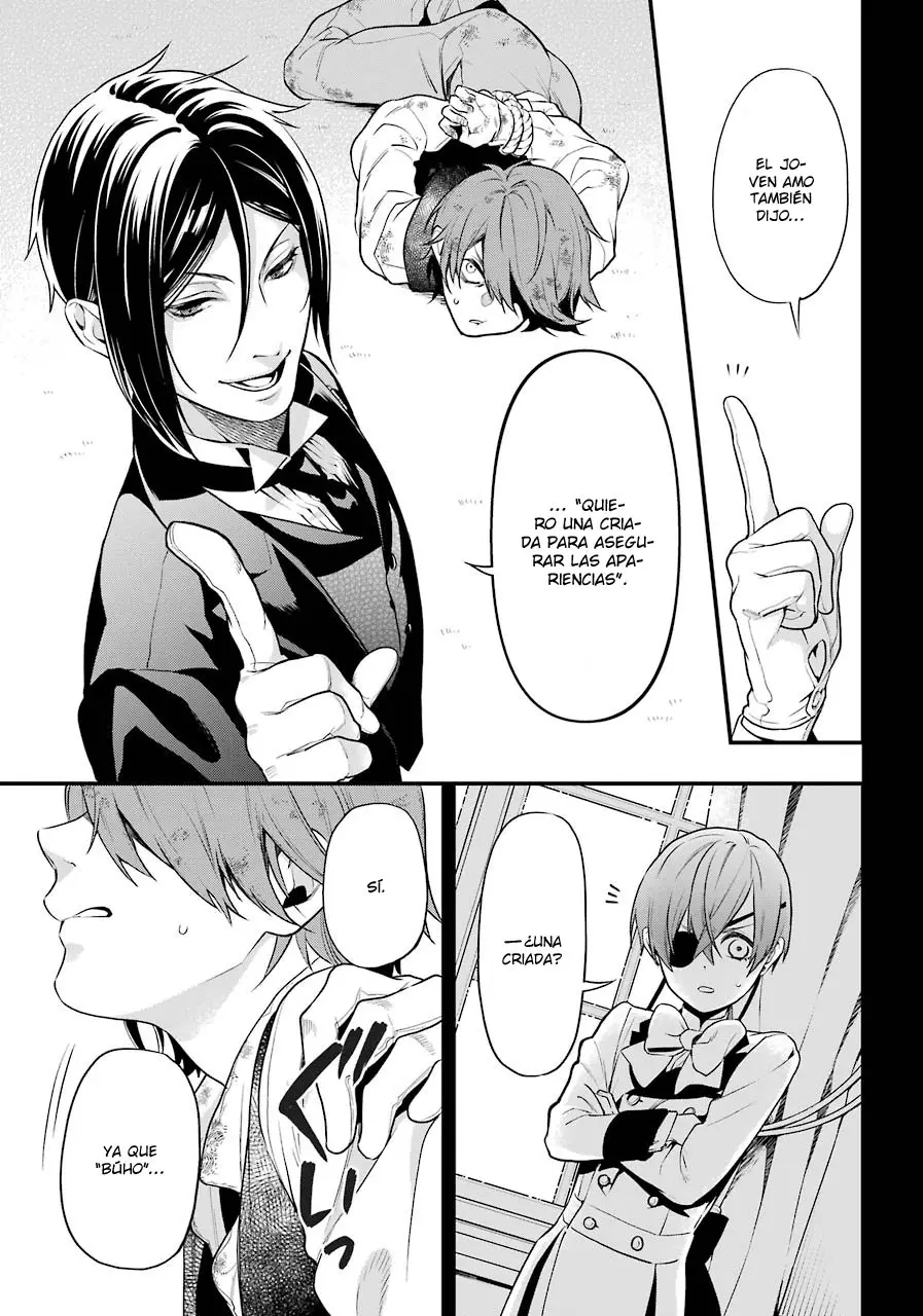 Black Butler capítulo 161, página 21