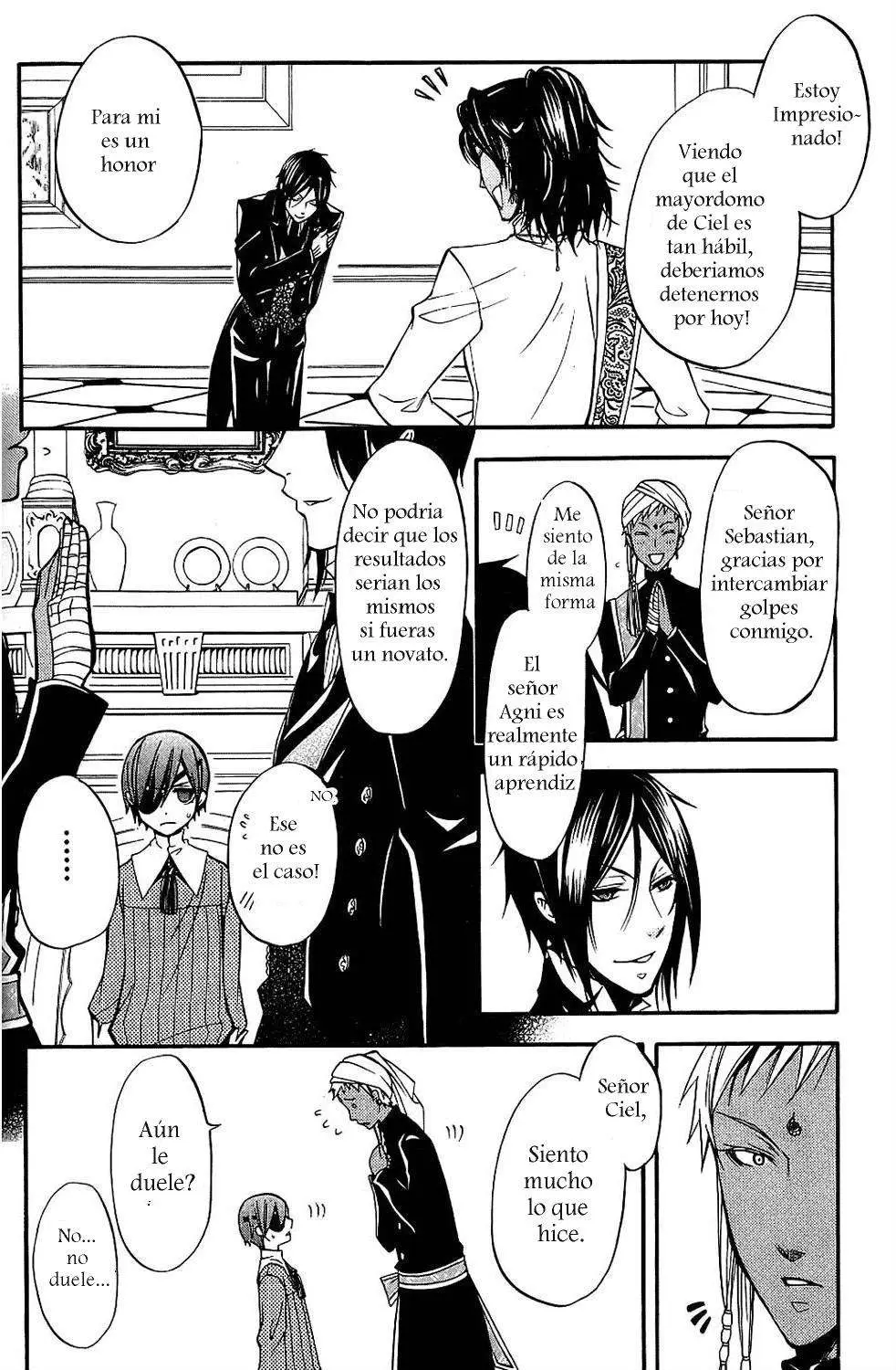 Black Butler capítulo 17, página 13