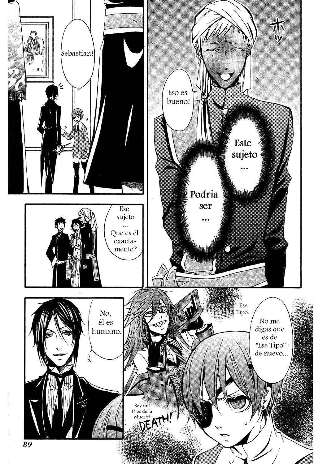 Black Butler capítulo 17, página 14