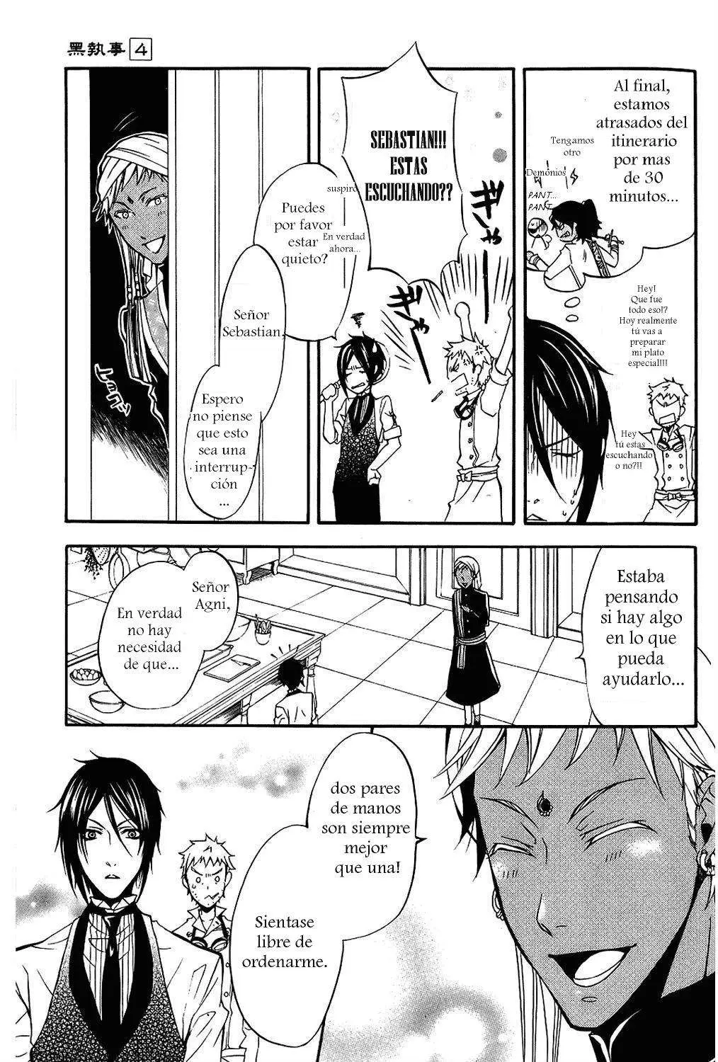 Black Butler capítulo 17, página 16