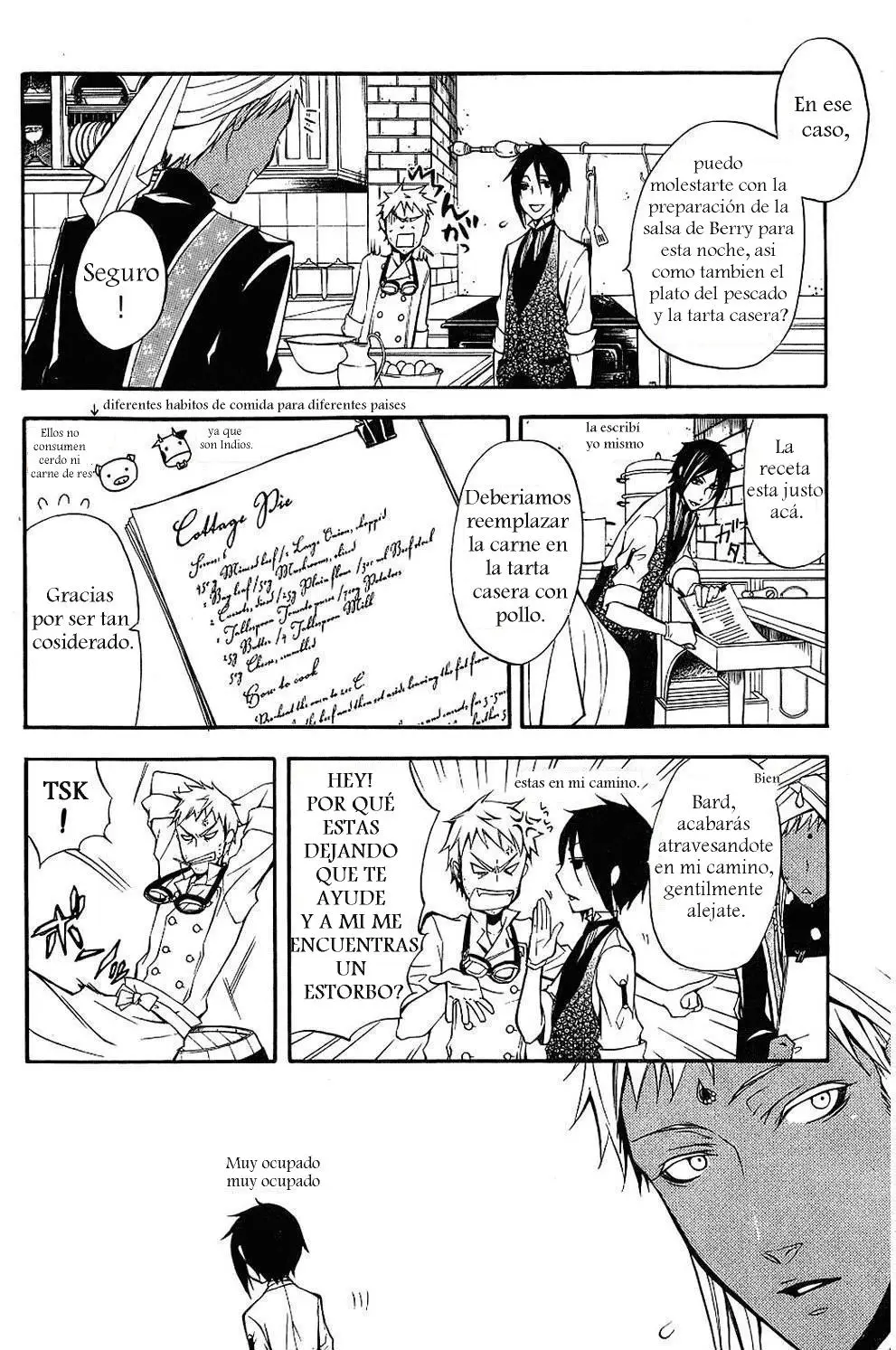 Black Butler capítulo 17, página 17