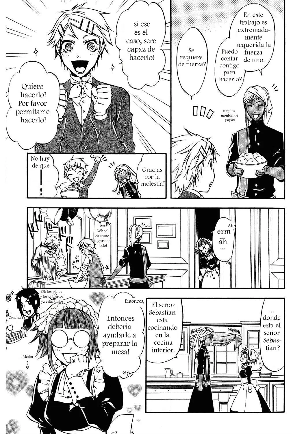 Black Butler capítulo 17, página 20