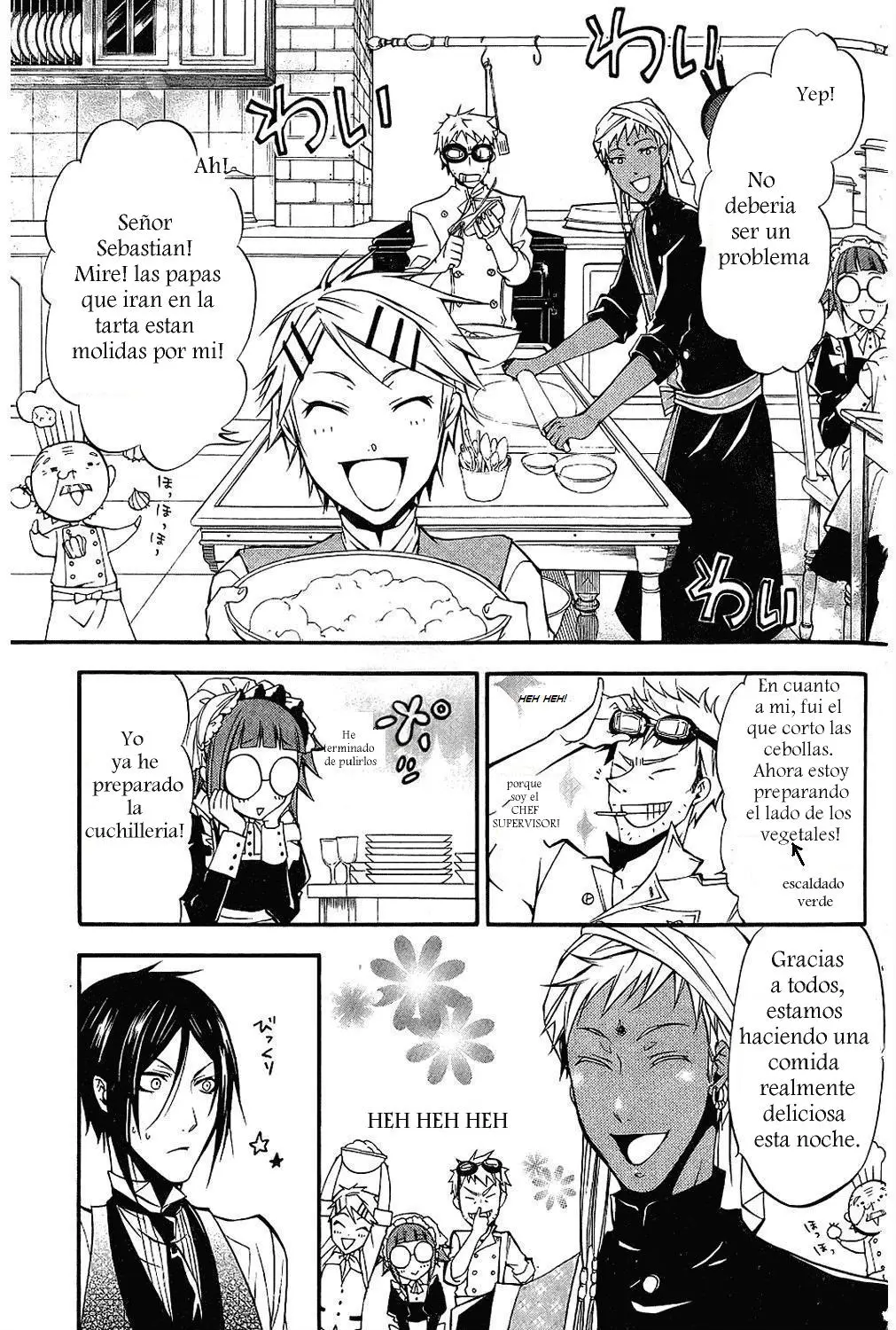 Black Butler capítulo 17, página 22