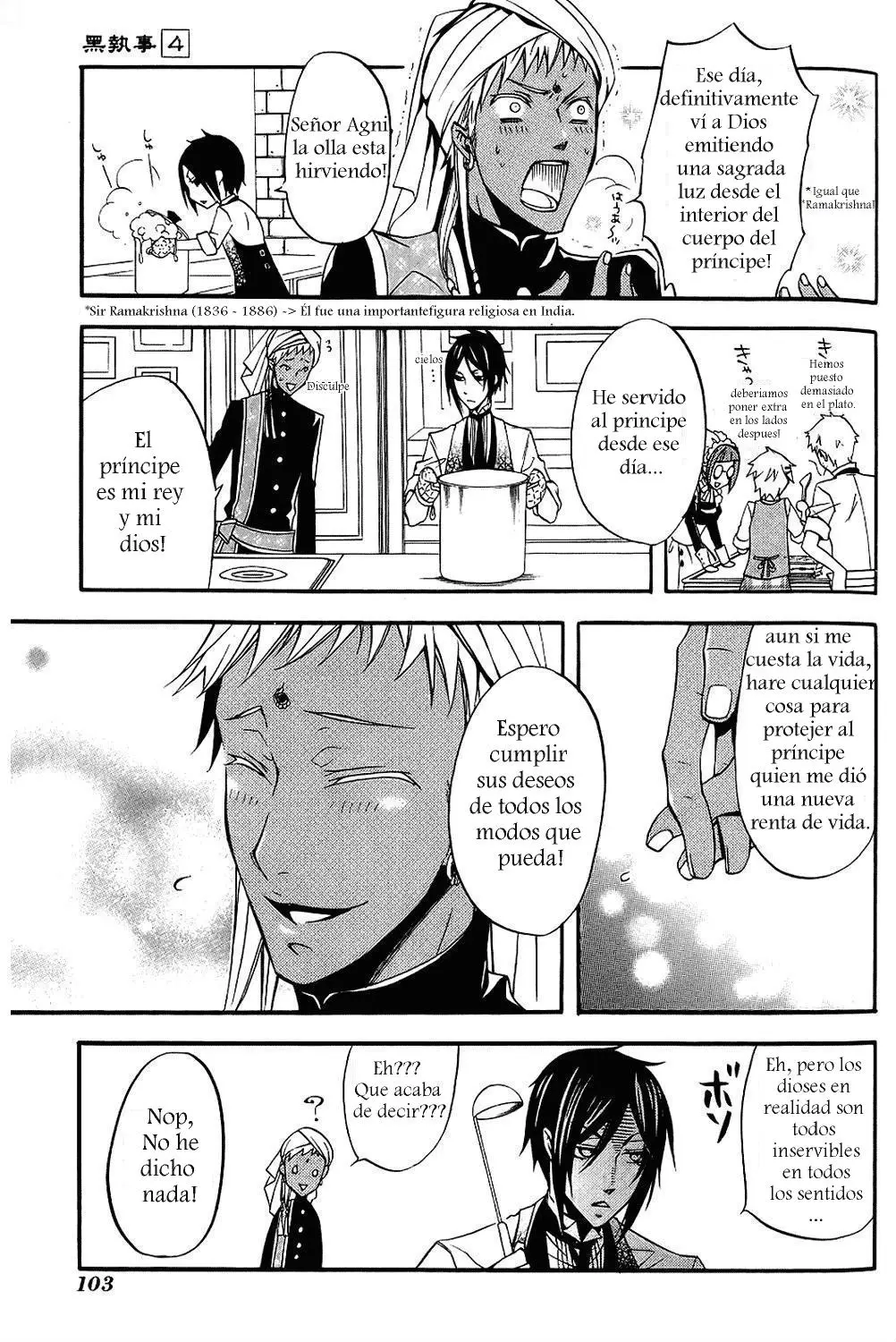 Black Butler capítulo 17, página 28