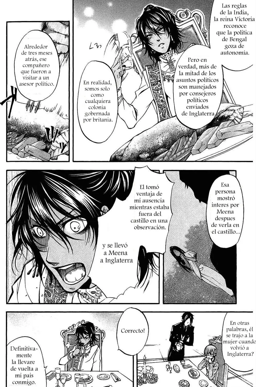 Black Butler capítulo 17, página 31