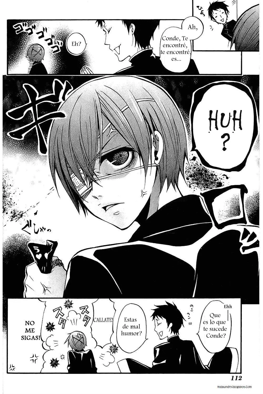 Black Butler capítulo 17, página 37