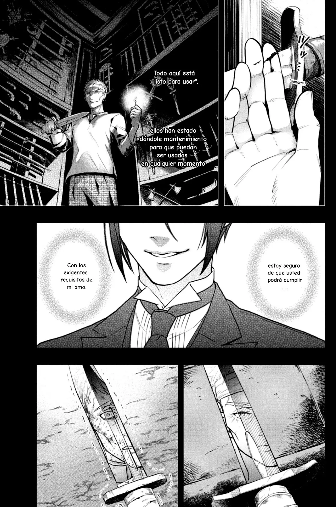 Black Butler capítulo 180, página 3