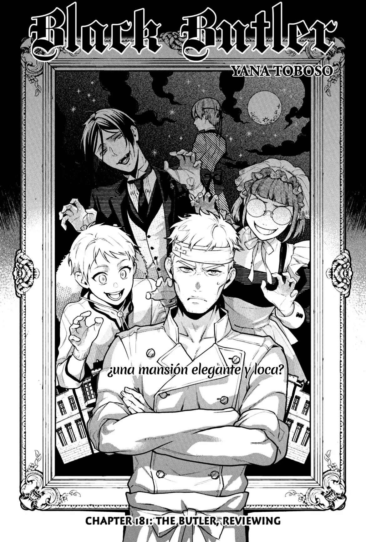 Black Butler capítulo 181, página 1