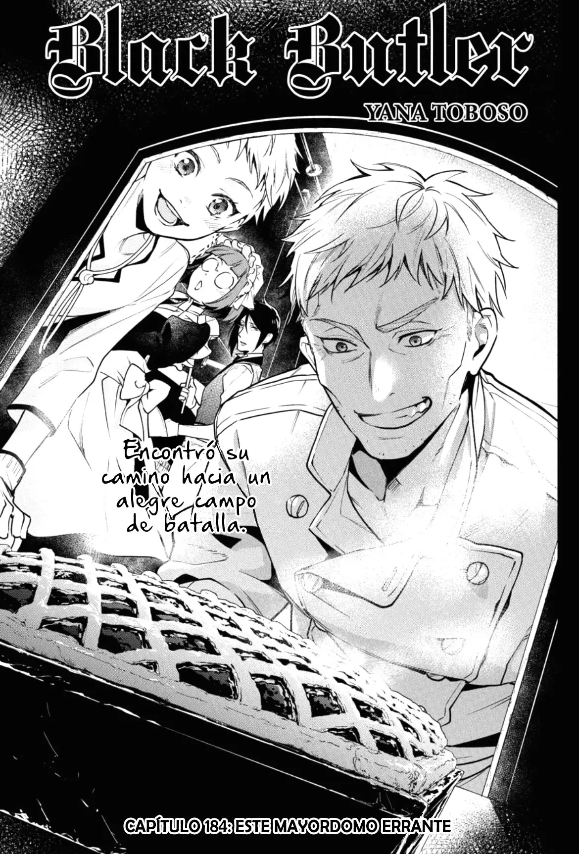 Black Butler capítulo 184, página 1