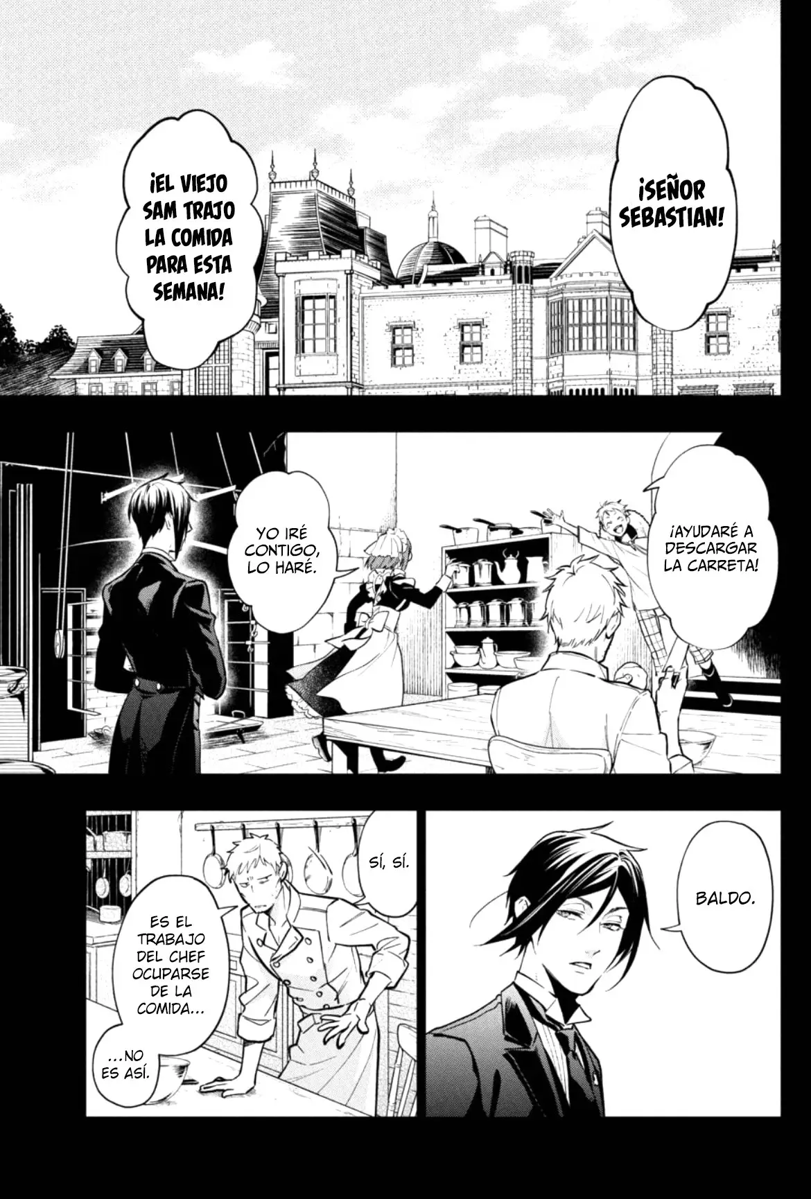 Black Butler capítulo 184, página 9