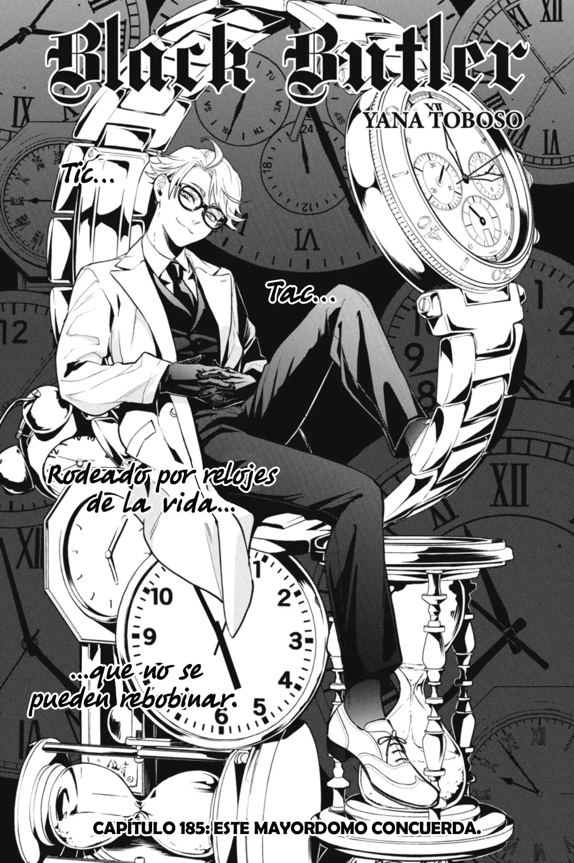 Black Butler capítulo 185, página 1