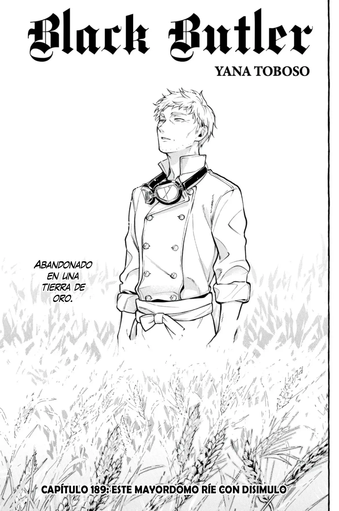 Black Butler capítulo 189, página 1