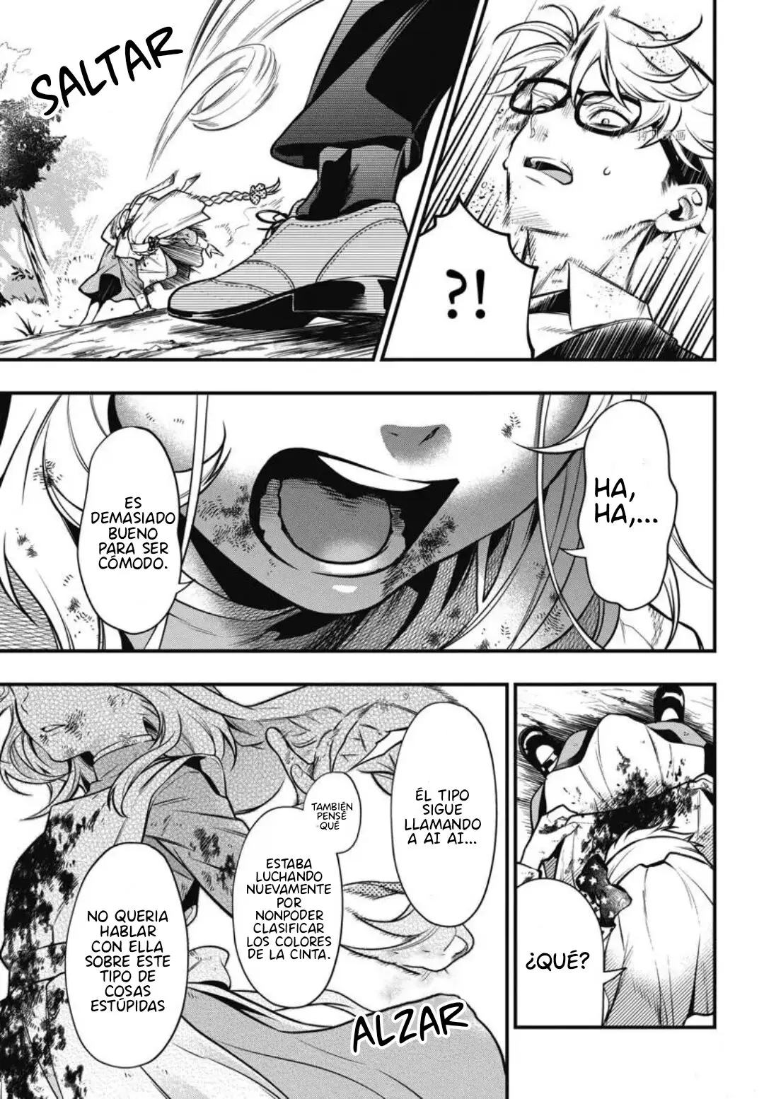 Black Butler capítulo 191, página 8
