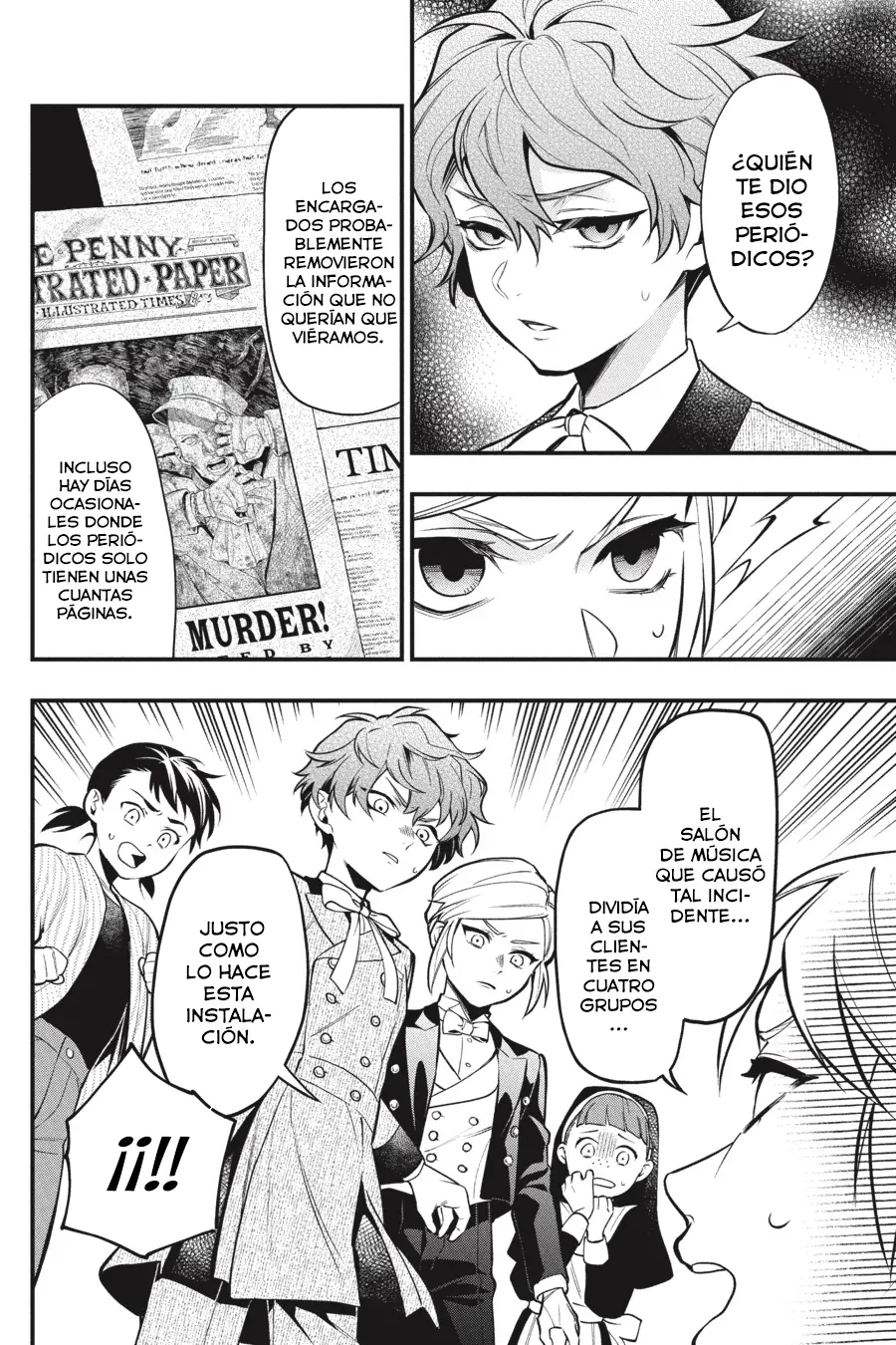 Black Butler capítulo 200, página 5