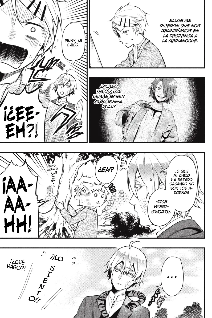 Black Butler capítulo 201, página 4