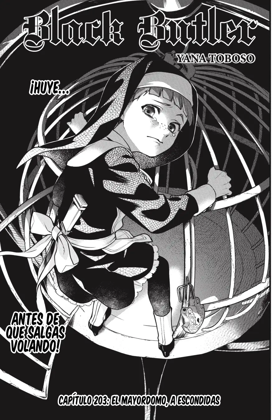 Black Butler capítulo 203, página 2