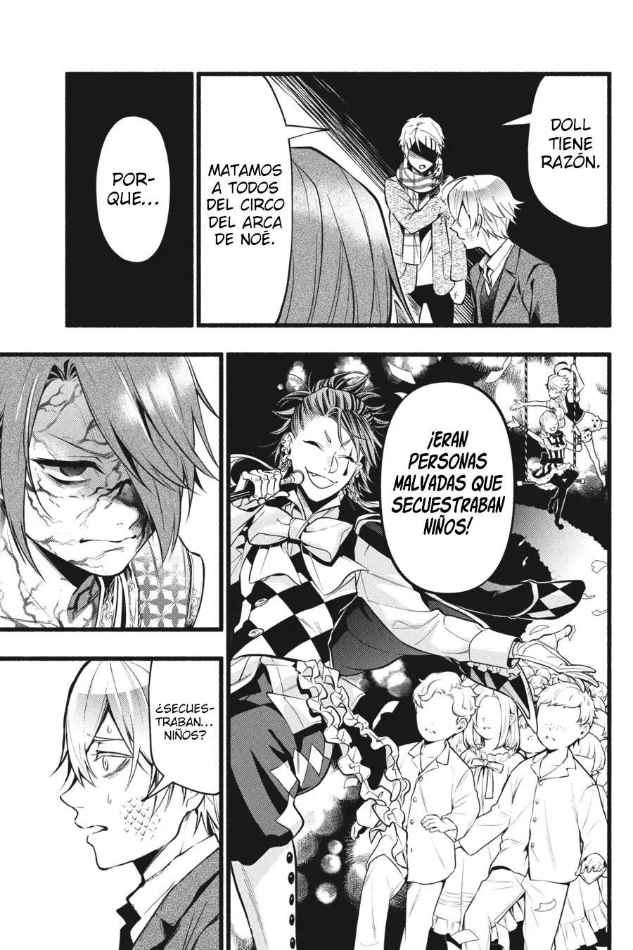 Black Butler capítulo 206, página 6