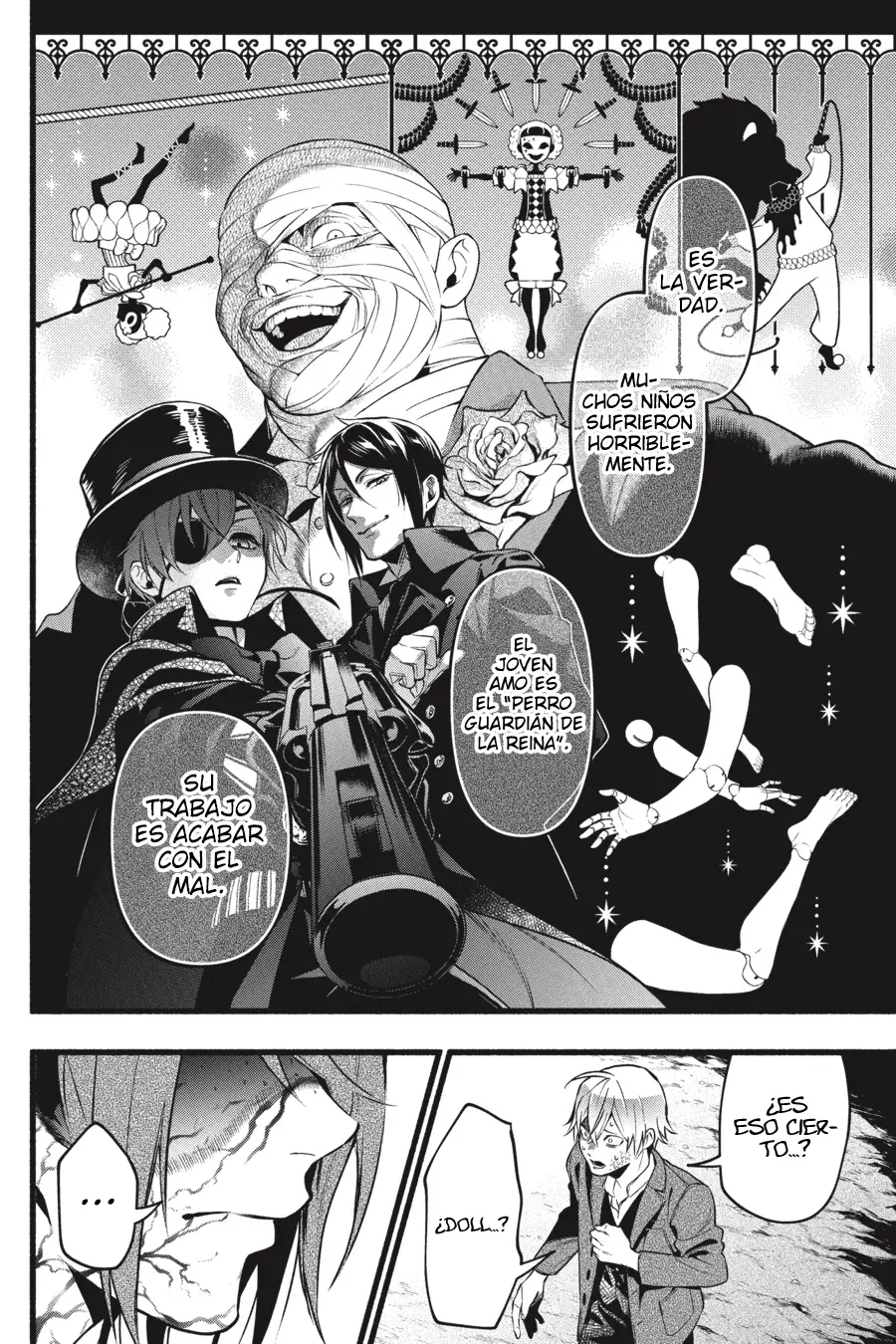 Black Butler capítulo 206, página 7