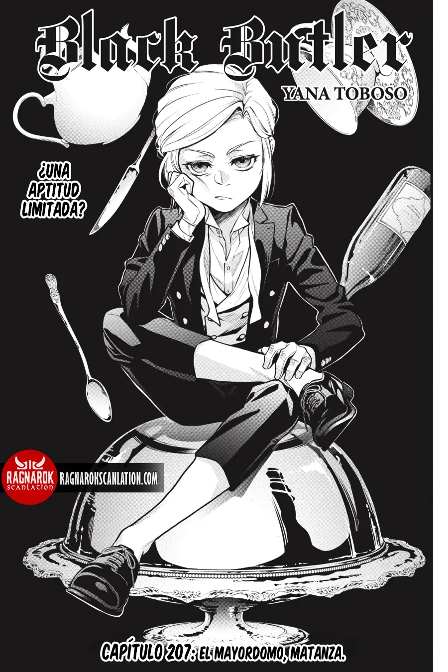 Black Butler capítulo 207, página 3