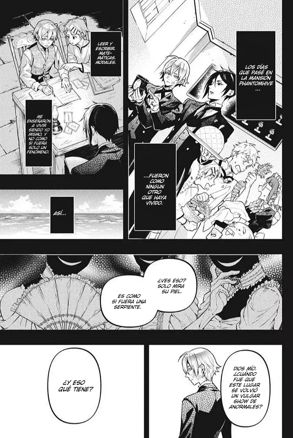 Black Butler capítulo 209, página 10