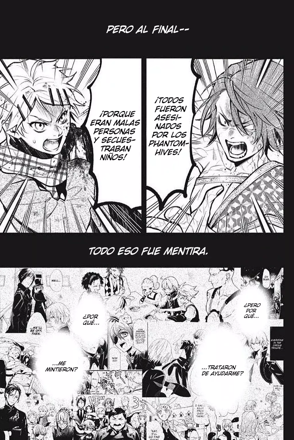 Black Butler capítulo 209, página 12