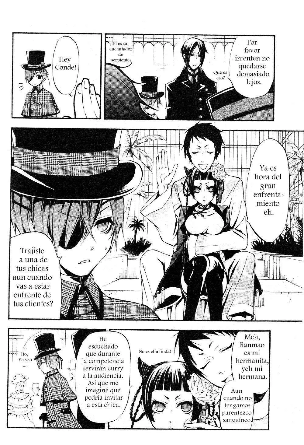 Black Butler capítulo 21, página 5