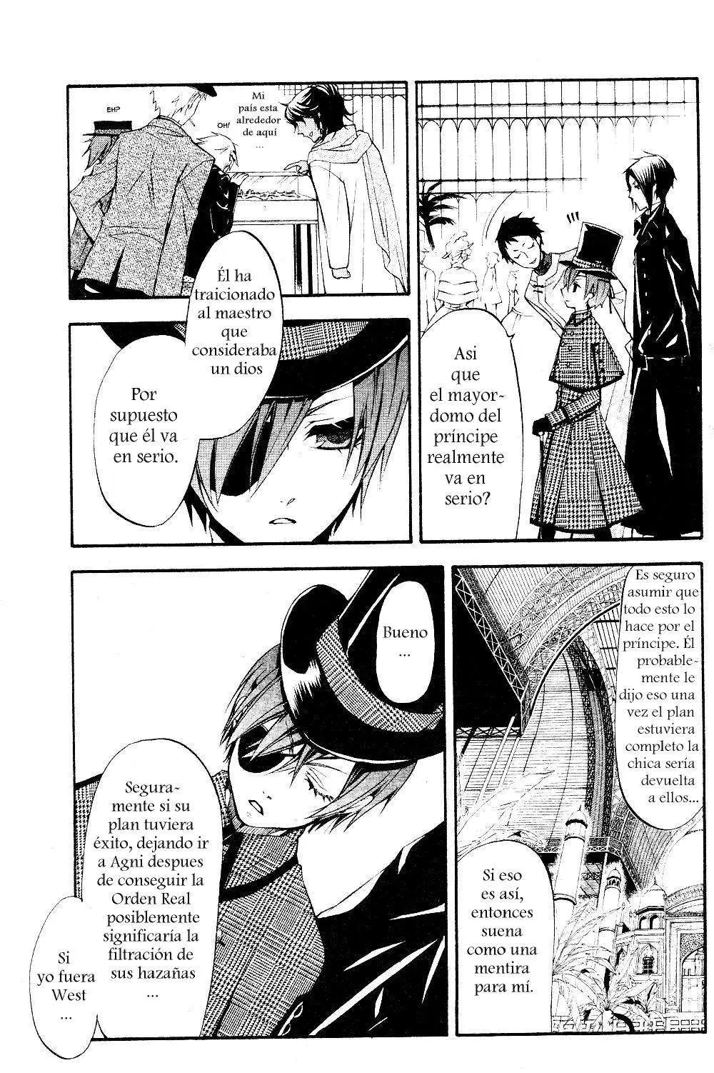 Black Butler capítulo 21, página 6