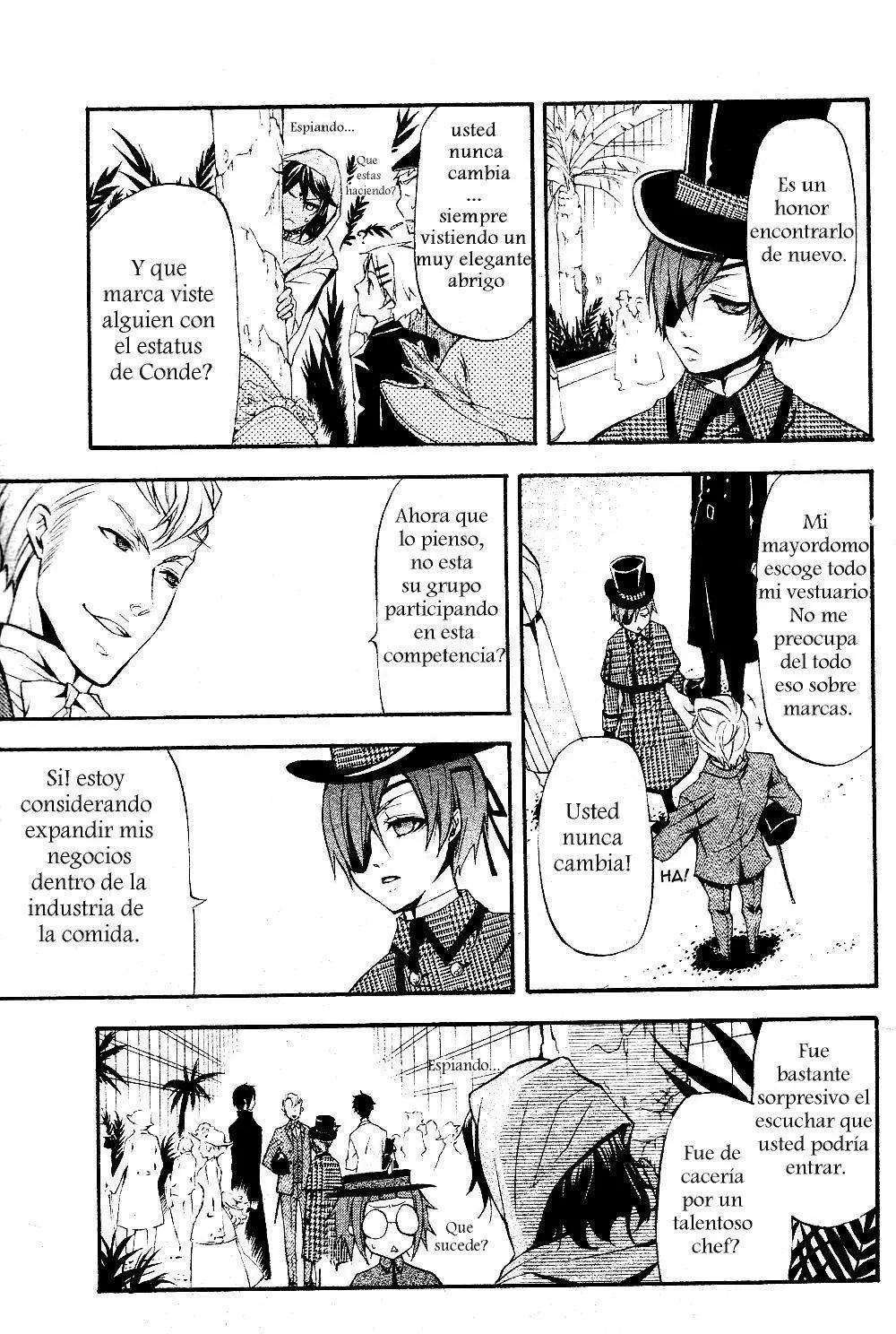 Black Butler capítulo 21, página 8