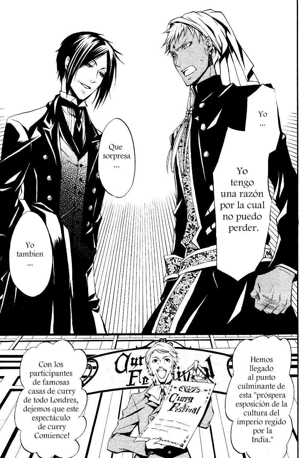 Black Butler capítulo 21, página 14